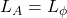 L_A=L_\phi